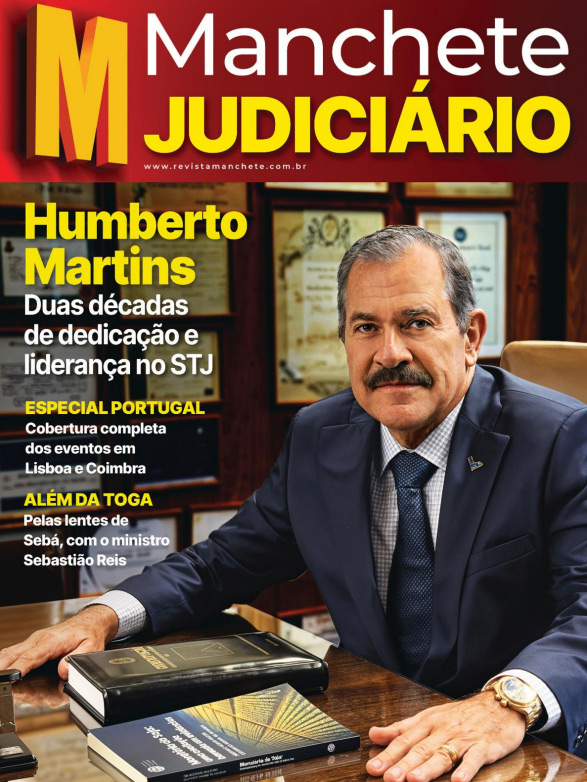 Capa da revista Revista Manchete Judiciário - Julho 2026